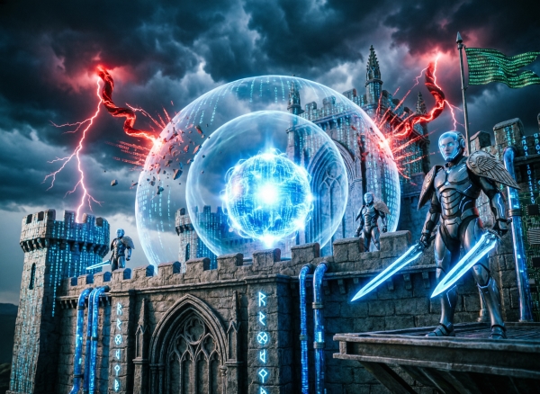 Абстрактное изображение ИИ агента