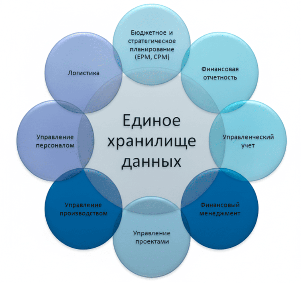 Единая база хранения данных 1С