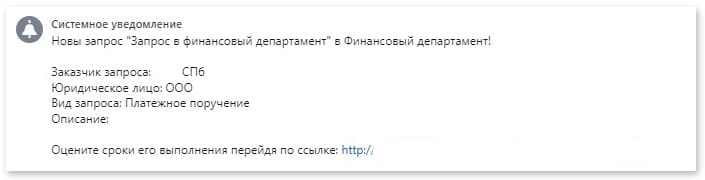 Принцип работы смарт-процесса для финансового отдела в Битрикс24